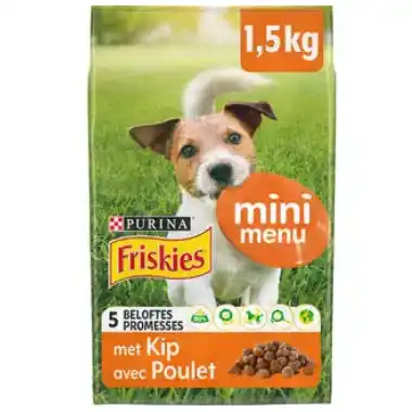 Friskies Mini Menu Croquettes Pour Petit Chien Au Boeuf
