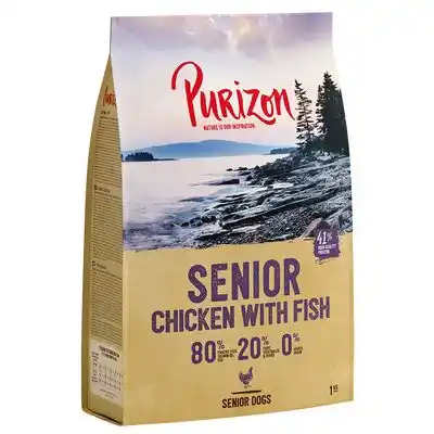Purizon Senior poulet, poisson - sans céréales pour chien