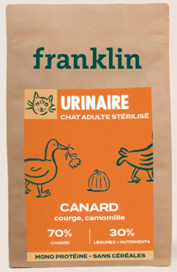 Franklin Hypoallergénique Canard