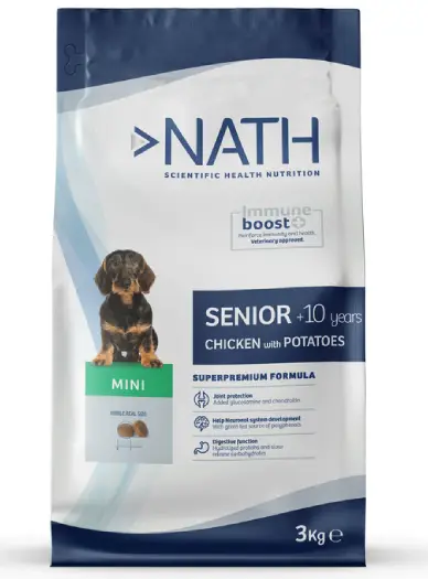 Nath Croquettes pour Chien Senior Mini