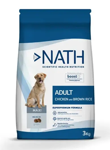 Nath Croquettes Maxi Adult au Poulet Pour Chien
