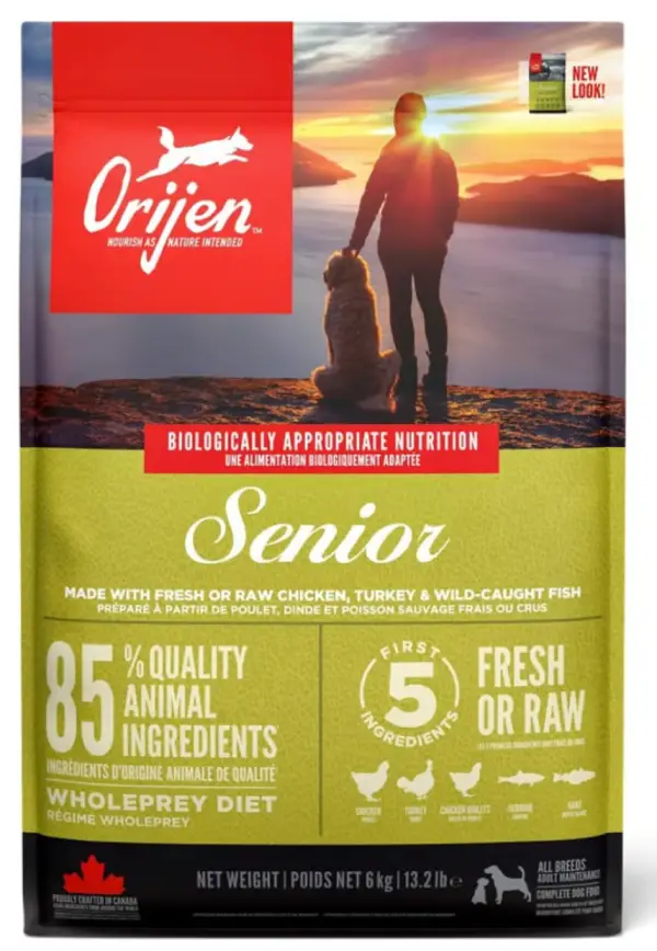Orijen Senior Sans Céréales pour Chien Senior