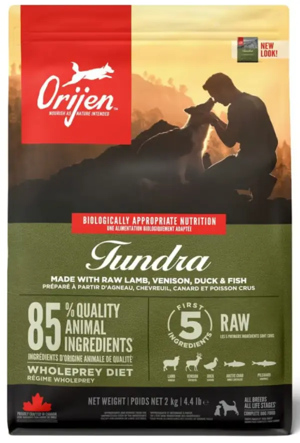 Orijen Tundra Sans Céréales pour chien et chiot