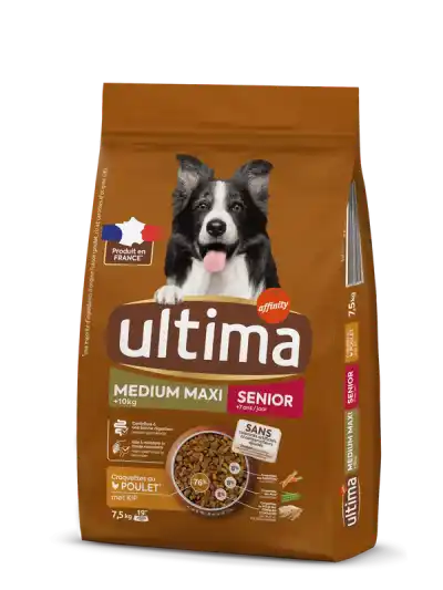 Ultima Medium-Maxi Senior Poulet Repas