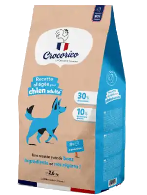 Crocorico Chien Allégé au Poulet Frais & Riz